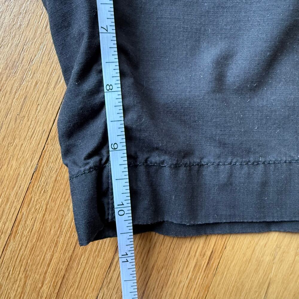 GAP Men's Faded Belted Utility Shorts Sz L Black Casual Outdoors Hiking Trail - Picture 9 of 11